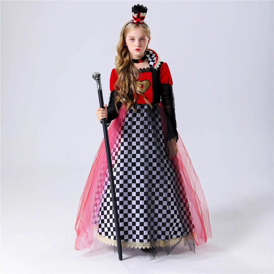 Costumes - Girls Ravishing Queen of Hearts Costume