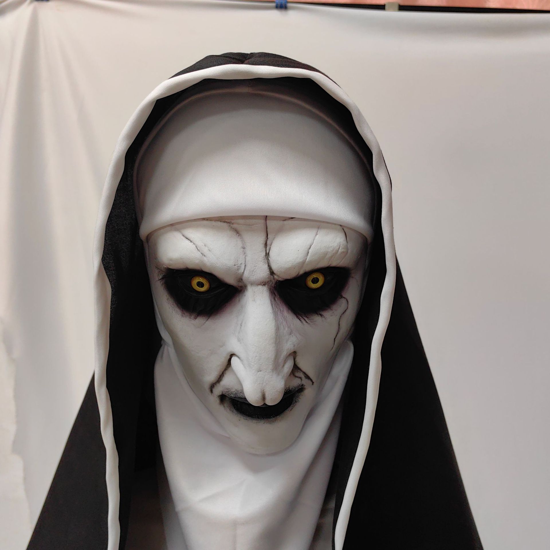 Halloween Scary Nun Mask The C - огляд і ціна Led Purge Mask Halloween