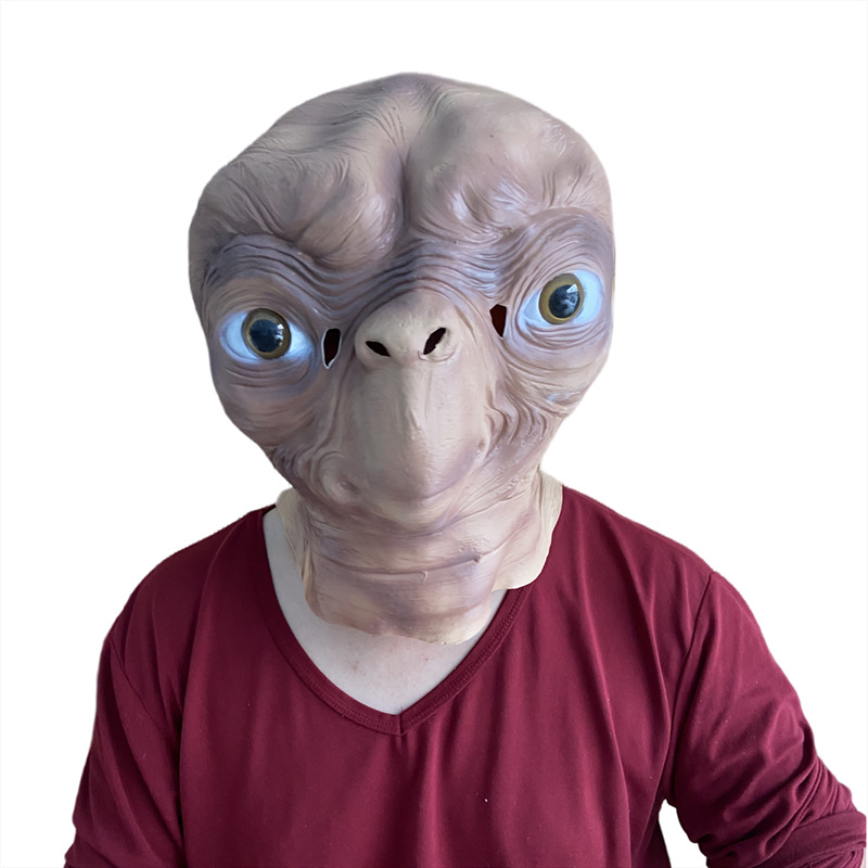 Realistic ET Alien Latex Mask  - огляд і ціна Latex Alien Mask Realistic
