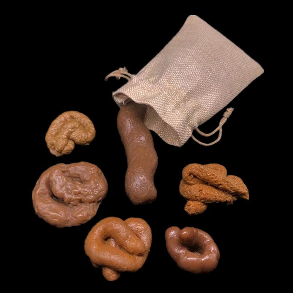 6Pcs Joke Gadget Squish Fool's - огляд і ціна Fake Poop Gag Gift