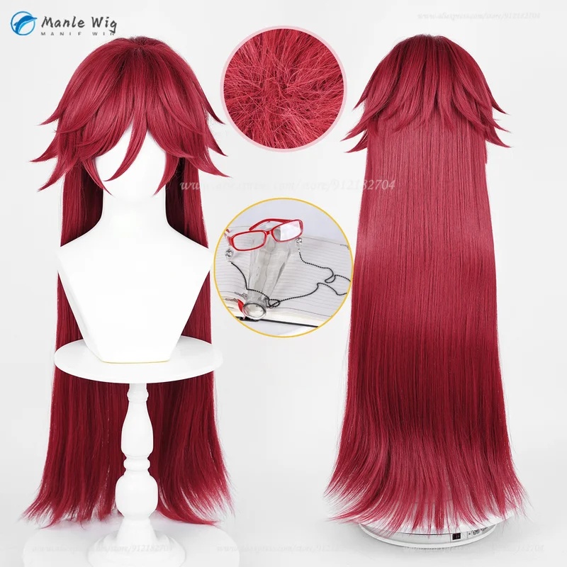 z;3,d'5,g\7/Grelle Sutcliff An - огляд і ціна Anime Cosplay Wig Heat Resistant